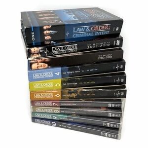 Law & Order Criminal Intent DVD Box Set Complete Series Seasons 1 - 10